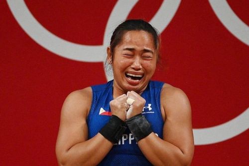Giọt nước mắt của đô cử Philippines giành HCV Olympic