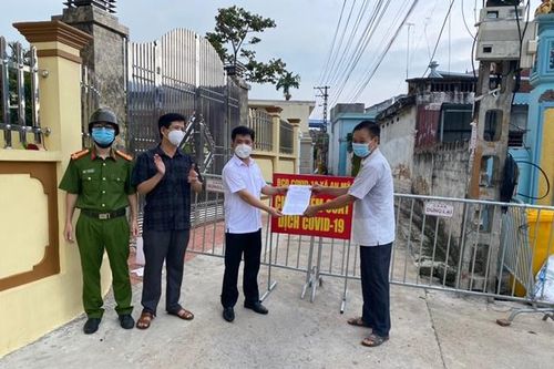 Huyện Mỹ Đức: Tháo chốt kiểm soát khu vực phong tỏa thôn Kinh Đào