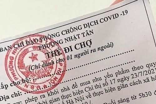 Cận cảnh người dân Hà Nội đi chợ bằng 'tem phiếu' ngày chẵn, lẻ