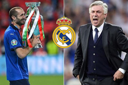 HLV Ancelotti muốn đưa Chiellini về Real Madrid