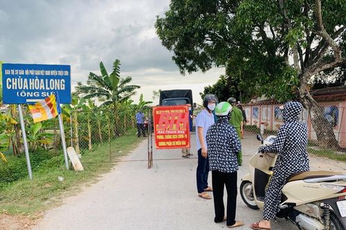 Dỡ phong tỏa tạm thời khu vực liên quan đến bệnh nhân mắc COVID-19 tại xã Tiến Nông (Triệu Sơn)