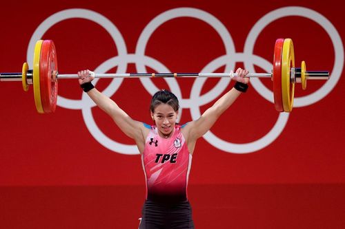 Nữ thần cử tạ Đài Loan thi đấu tại Olympic
