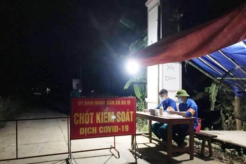 Thành lập 205 chốt kiểm soát phòng dịch, Ba Vì quyết tâm ngăn Covid-19 lan rộng