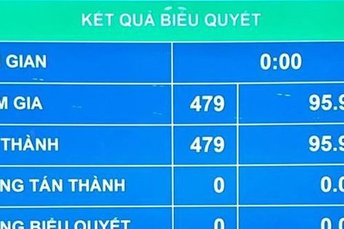 Quốc hội quyết cơ cấu Chính phủ nhiệm kỳ mới, giảm 1 Phó Thủ tướng