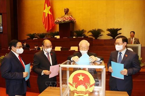 Quốc hội phê chuẩn việc bổ nhiệm Phó Thủ tướng, Bộ trưởng và thành viên khác của Chính phủ