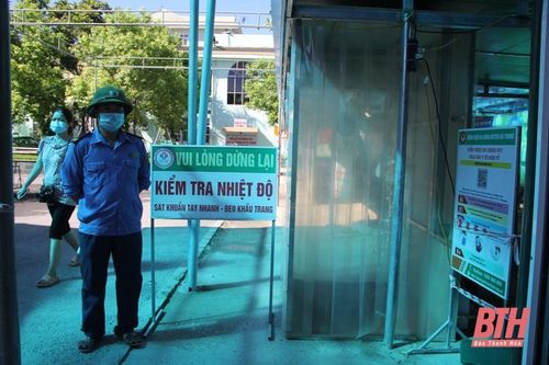 Bệnh viện Đa khoa huyện Hà Trung sẵn sàng điều trị cho bệnh nhân COVID-19 theo nguyên tắc '4 tại chỗ'