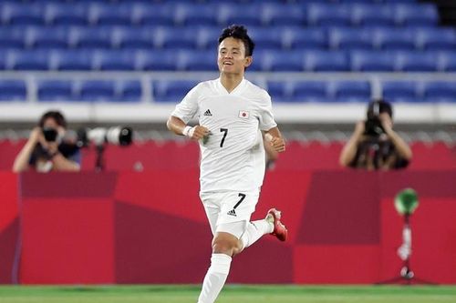 Olympic Tokyo: Kubo tỏa sáng, Nhật Bản đè bẹp Pháp 4-0