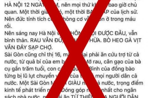 Cơ quan chức năng mời chủ tài khoản facebook 'Hằng Nguyễn' lên làm việc
