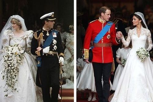 Nhân kỷ niệm ngày cưới Công nương Diana, netizen nhắc sự tương đồng của Kate và mẹ chồng