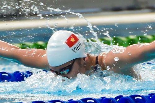 Ánh Viên về cuối ở lượt 1 vòng loại 800 m tự do nữ tại Olympic