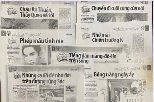 Báo Người Lao Động trao giải trực tuyến cuộc thi viết 'Từ trong ký ức'