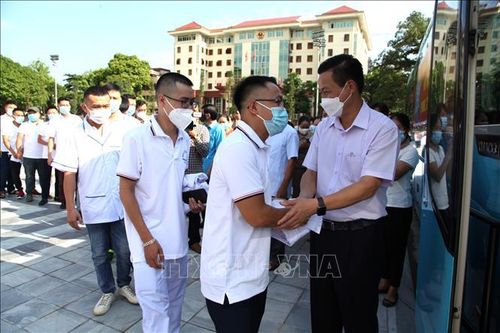 Các địa phương tiếp tục cử đoàn công tác hỗ trợ các tỉnh phía Nam phòng, chống dịch