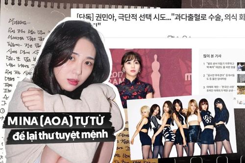 Mina (AOA) tự tử, để lại thư tuyệt mệnh nêu lí do cố gắng kết liễu mạng sống