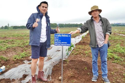 Cận cảnh bầu Đức, Kiatisak, Công Phượng đi trồng cây sầu riêng