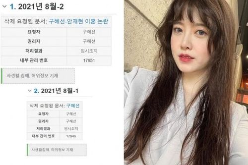 Sau 2 năm ly hôn, tâm lý Goo Hye Sun có những dấu hiệu bất ổn