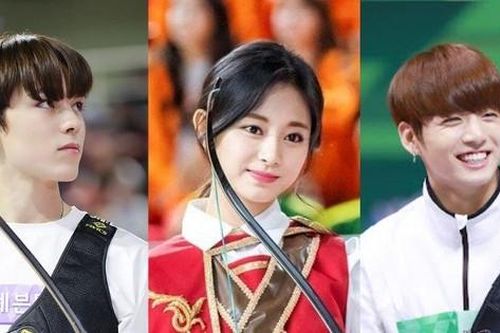 Top idol K-Pop bắn cung giỏi chẳng kém VĐV Olympic: Tzuyu, Jung Kook không thể vắng mặt