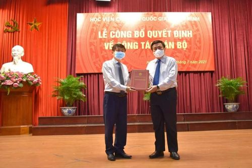 PGS.TS Phạm Minh Sơn được bổ nhiệm làm Giám đốc Học viện Báo chí và Tuyên truyền