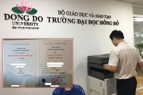 Sai phạm tại Đại học Đông Đô: 'Truy vết' hàng trăm văn bằng giả