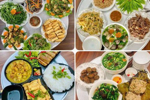 Chi ngày 300k/2 bữa có mâm cơm gia đình chất lượng
