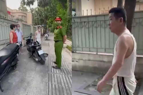 Hà Nội: Cụ ông không đeo khẩu trang, ra đường tập thể dục còn cãi công an