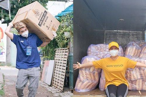 Sao Việt liên tục tham gia tình nguyện, hỗ trợ y bác sĩ, dân nghèo khó khăn