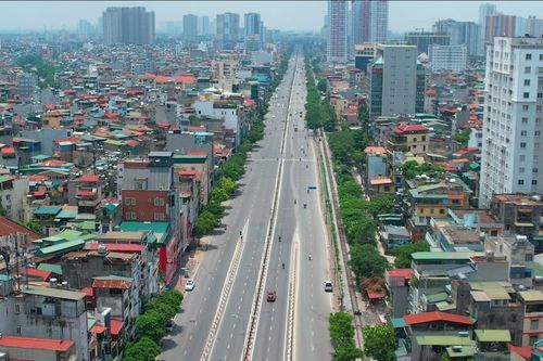 Hà Nội nhìn từ trên cao trong những ngày giãn cách xã hội