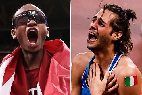 Cảm xúc của 2 VĐV nhảy cao cùng giành HCV Olympic