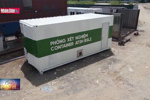 Đưa container xét nghiệm lưu động tới các điểm nóng Covid-19