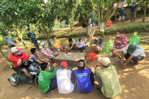 An Giang: Xử lý 13 đối tượng tụ tập đánh bạc trong lúc giãn cách xã hội