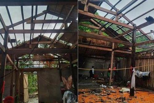 Mưa lớn, hơn 500 nhà dân ở Yên Bái bị tốc mái