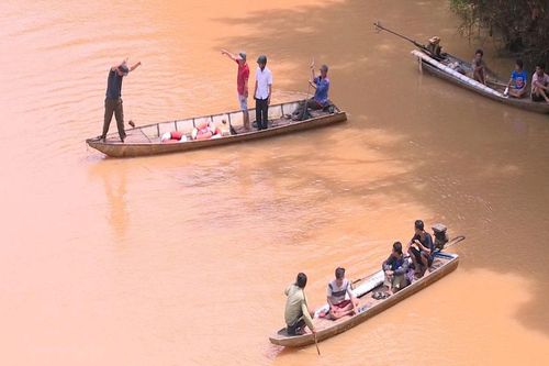 Lào Cai: Một người bị nước lũ cuốn mất tích