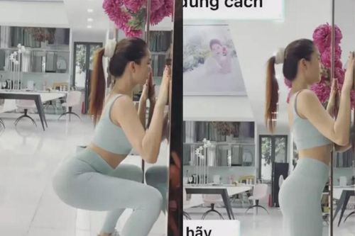 Ngọc Trinh làm clip chỉ tập squat ngày dịch, có gì mà dân tình nổ ra tranh cãi?