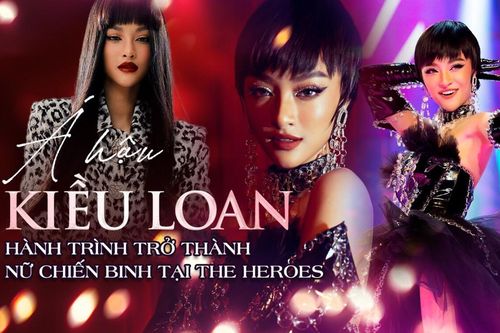 Á hậu Kiều Loan: Lột xác từ nàng Hậu ngọt ngào ở King Of Rap đến chiến binh The Heroes máu lửa