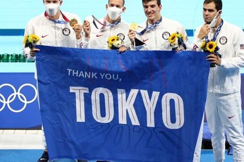 Mỹ tiếp tục thống trị bơi lội tại Olympic Tokyo 2020