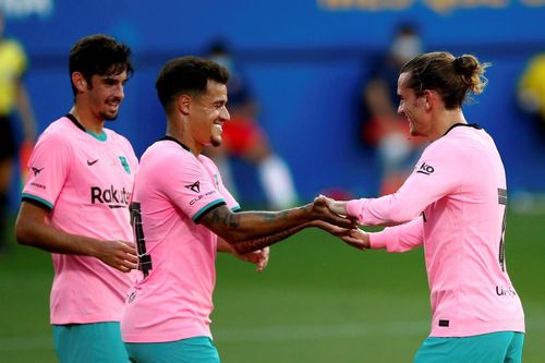 Thông tin bất ngờ về tương lai bộ đôi Coutinho và Griezmann tại Barcelona