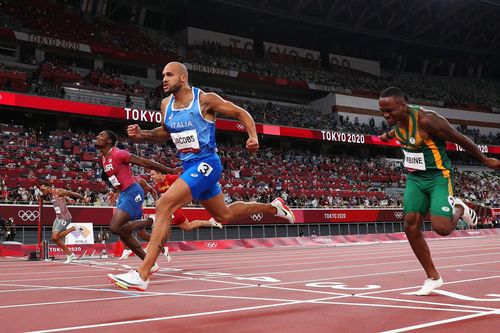 Marcell Jacobs đã về nhất ở cự li 100m như thế nào?