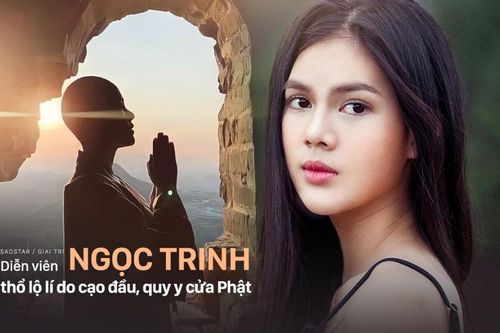 Diễn viên Ngọc Trinh lần đầu thổ lộ lí do cạo đầu, quy y cửa Phật: Bị sang chấn tâm lý, trầm cảm nặng