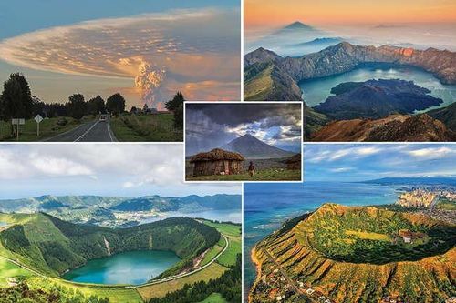 Những ngọn núi lửa đẹp đến 'nghẹt thở' trên Trái đất