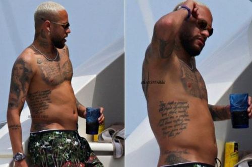 Neymar tăng cân trong kỳ nghỉ hè