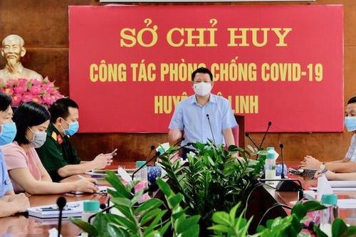 Ghi nhận thêm 1 ca mắc Covid-19, huyện Mê Linh họp khẩn chỉ đạo ứng phó dịch bệnh