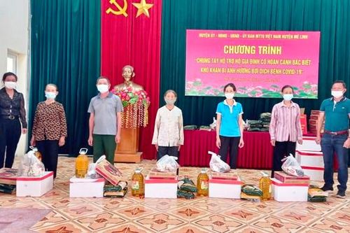 Huyện Mê Linh: Chăm lo đời sống cho người dân có hoàn cảnh khó khăn trong đại dịch Covid-19