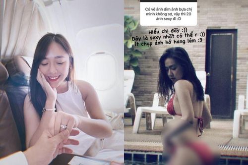 Nữ MC được cầu hôn trên máy bay bất ngờ lộ 'ảnh nóng'