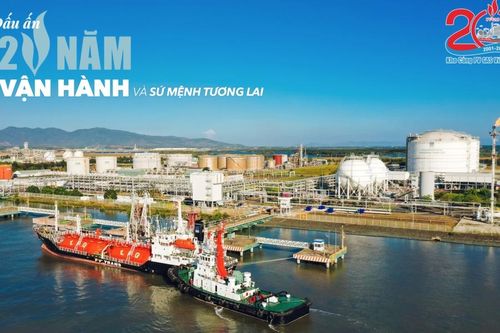 Kho cảng PV GAS Vũng Tàu -Dấu ấn 20 năm Công trình khí trọng điểm quốc gia