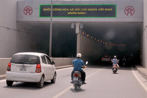 Hà Nội: Cấm một chiều phương tiện lưu thông qua hầm Kim Liên từ ngày 4/8
