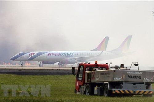 Cháy rừng khiến sân bay lớn nhất Bolivia phải đóng cửa tạm thời