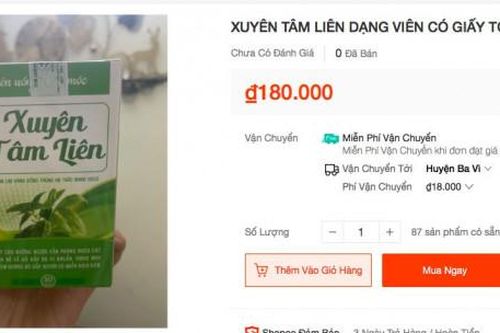 Loạn quảng cáo thuốc điều trị COVID-19 trên mạng xã hội