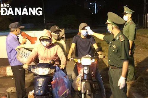 Tăng cường chống dịch tại các chốt kiểm soát