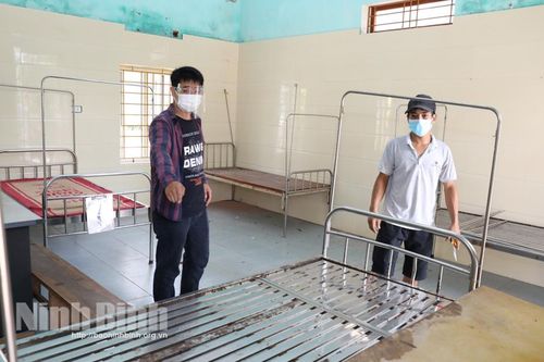 Cơ sở điều trị bệnh nhân COVID-19 huyện Kim Sơn có quy mô 80 giường bệnh