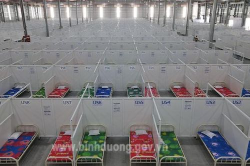 Bình Dương đưa vào hoạt động 2 bệnh viện dã chiến quy mô 8.300 giường