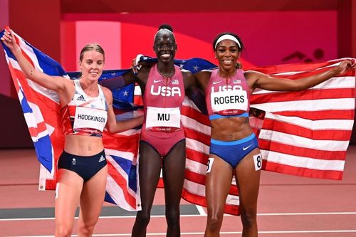 Tuyển Mỹ giành HCV Olympic Tokyo điền kinh 800 m nữ sau 53 năm